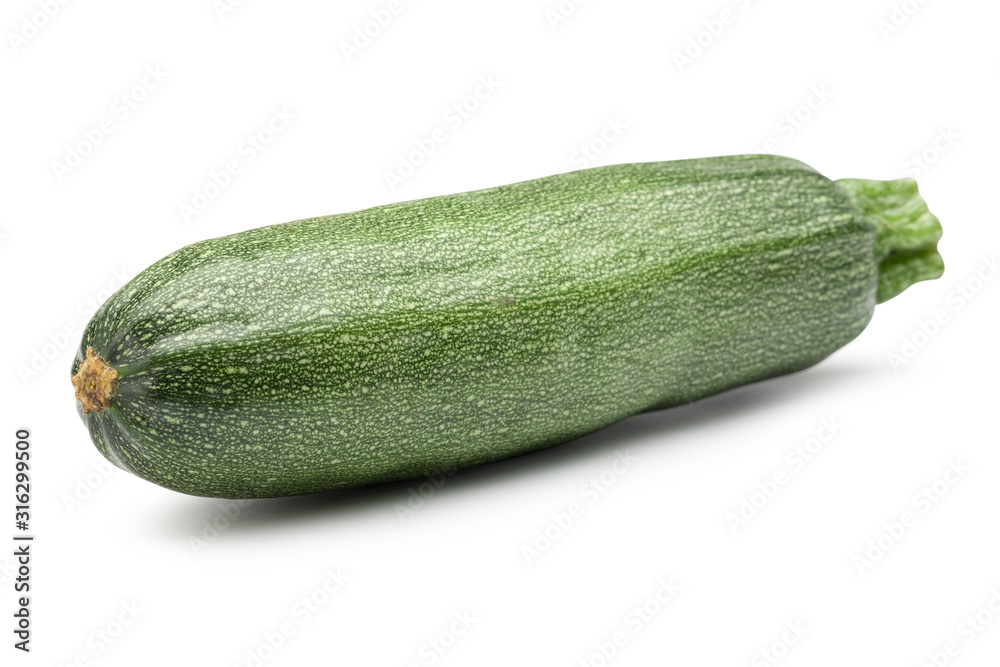 Zucchini (cucumber) isolated on white with clipping path. Zucchini (cucumber) isolated on white with clipping path.