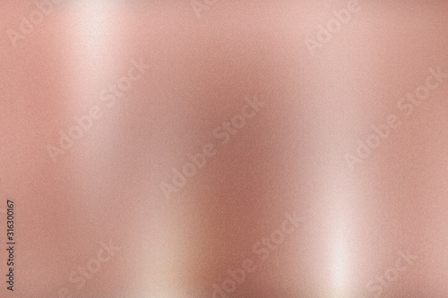 Obraz na płótnie Rose gold foil metallic wall with glowing shiny light, abstract texture background w salonie
