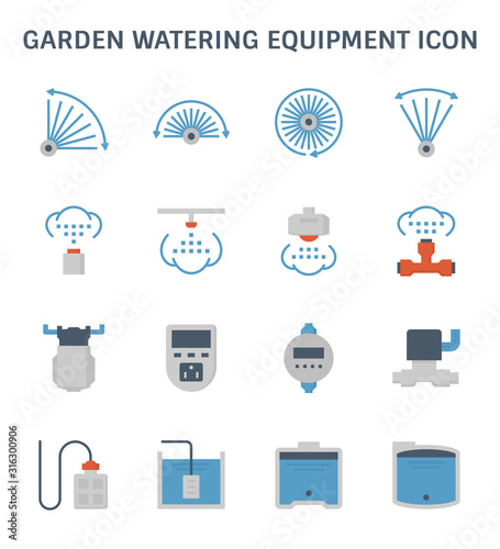 garden watering icon