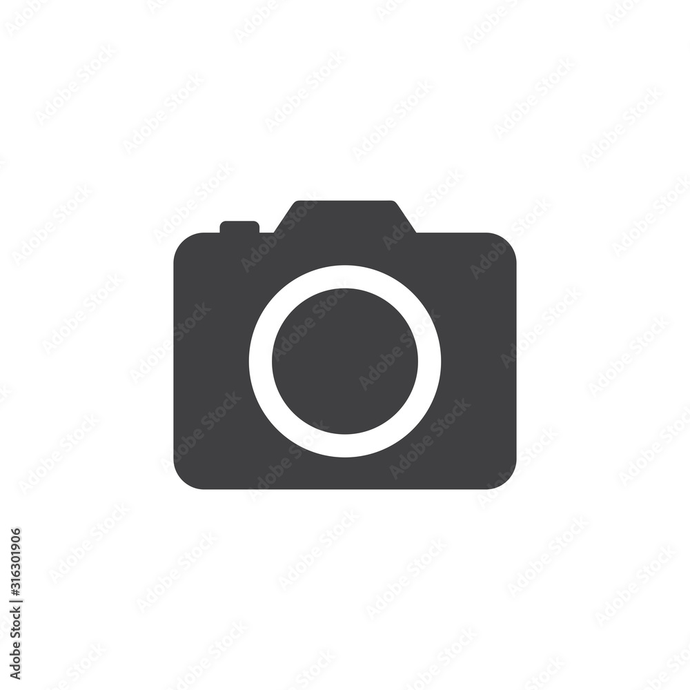 camera icon, lens icon, shoot icon camera icon, lens icon, shoot icon