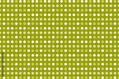 green abstract background with dots