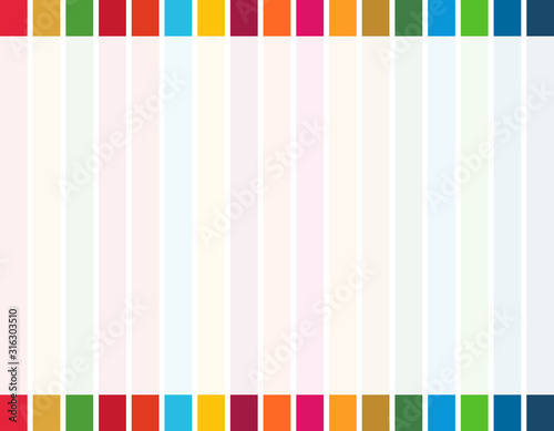 SDGs image background with RGB Specified color