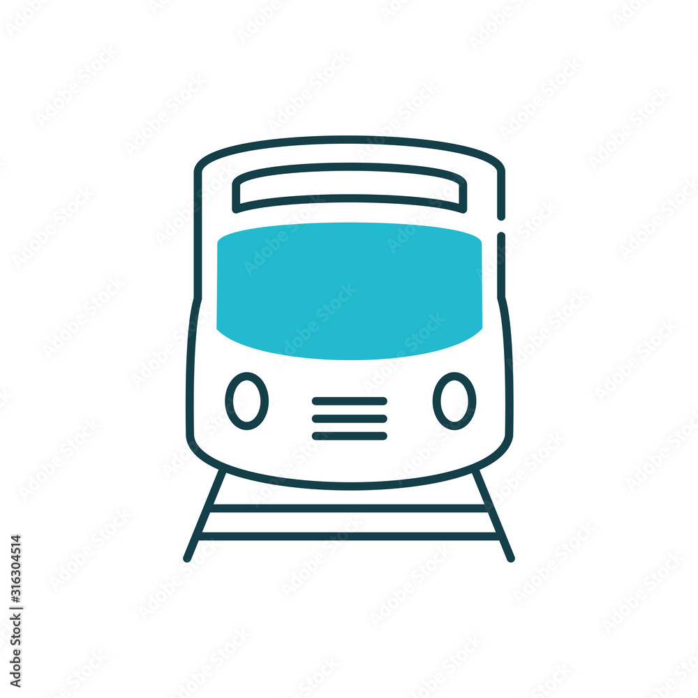 Isolated bullet train vehicle vector design Isolated bullet train vehicle vector design