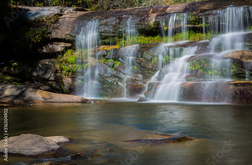 Waterfall in North Carolina  Transylvania County
