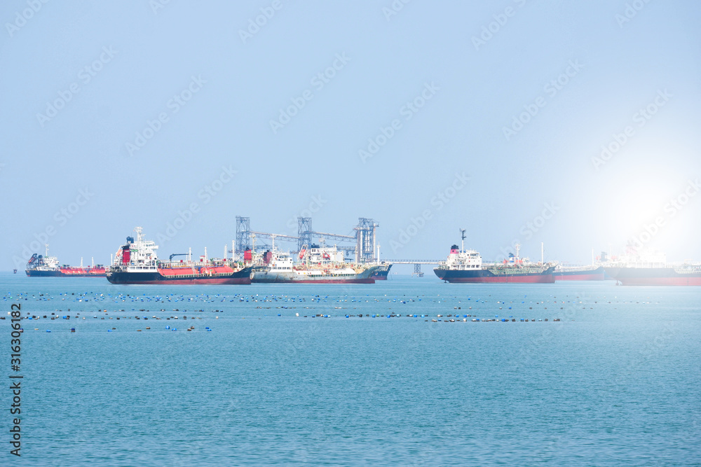 Cargo ship for international import and export