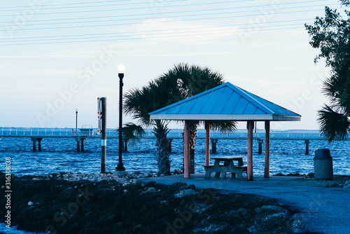 Port Charlotte harbor and Punta Gorda in peace river