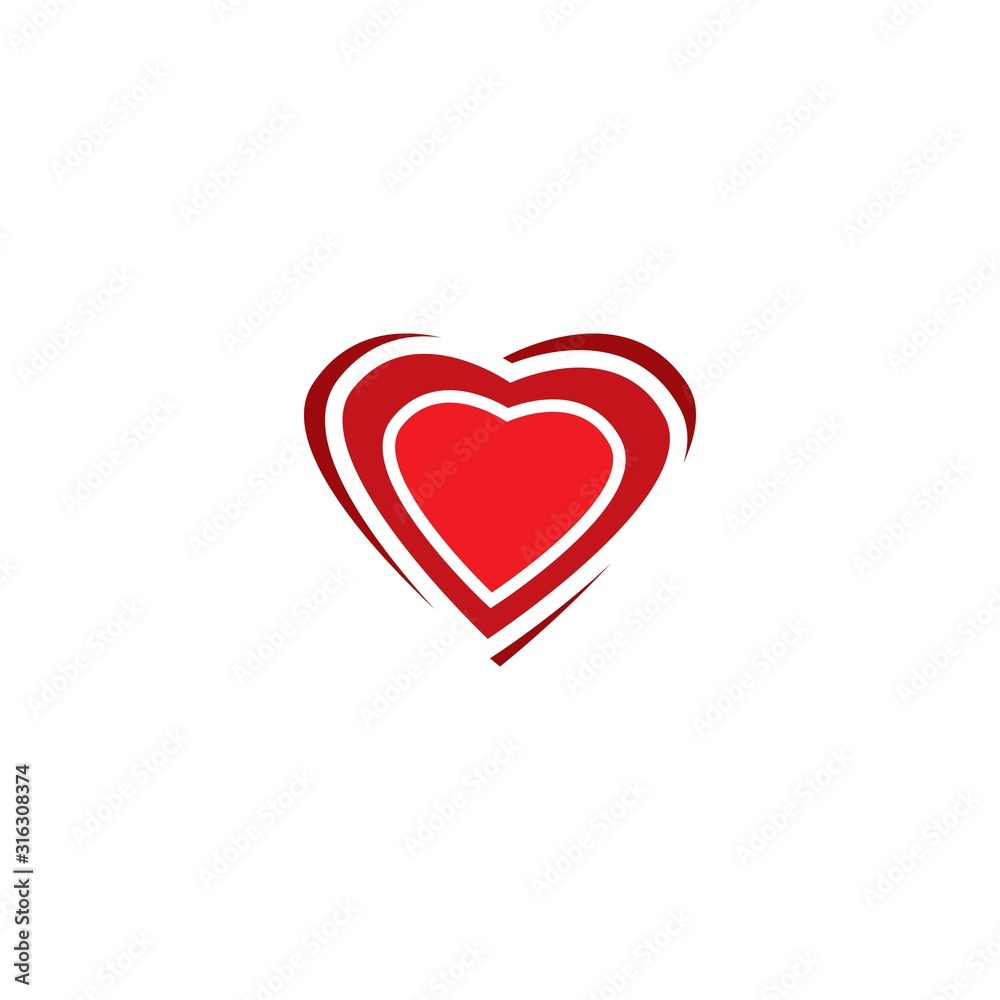 Heart care logo template vector icon design Heart care logo template vector icon design