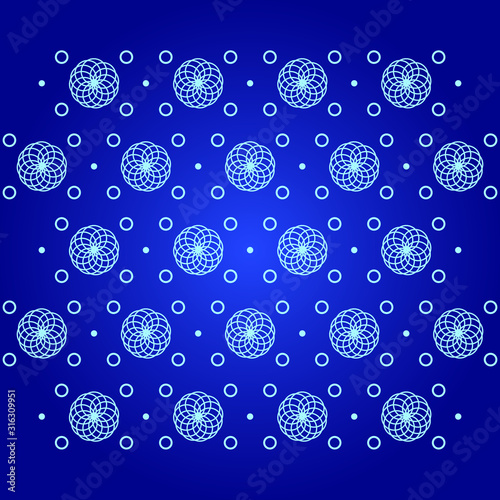 a pattern of abstract symbol with degradation background