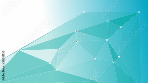 Vector money finance layout graphic  digital lines connected