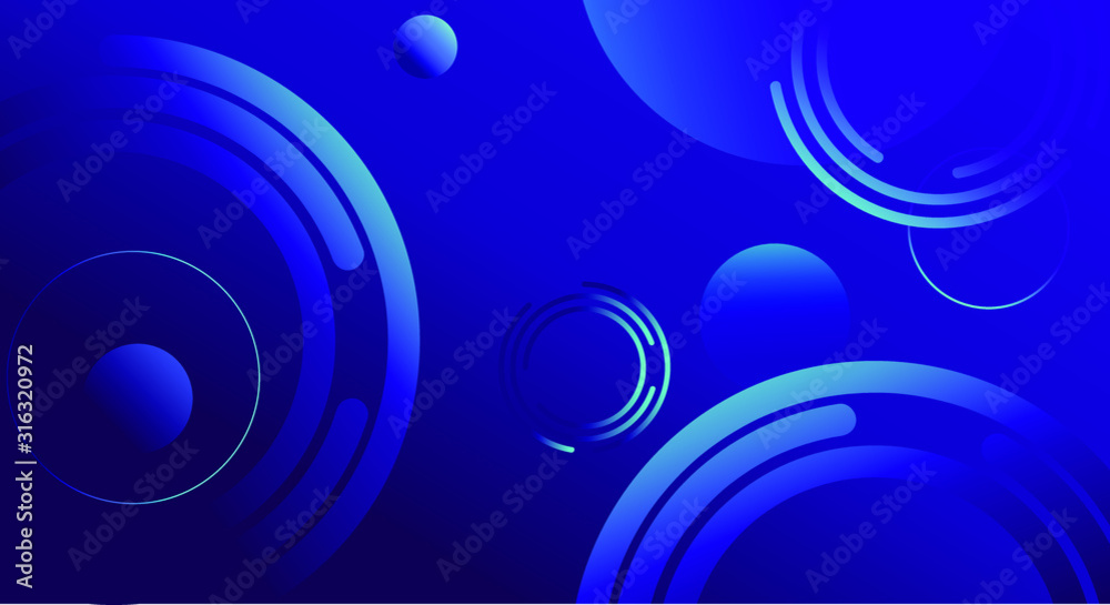 Colourful geometric background. Fluid shapes composition. Abstract background with purple and blue gradient. curvy, wavy, fluid, flowing, irregular shapes. suitable for background, landing page.