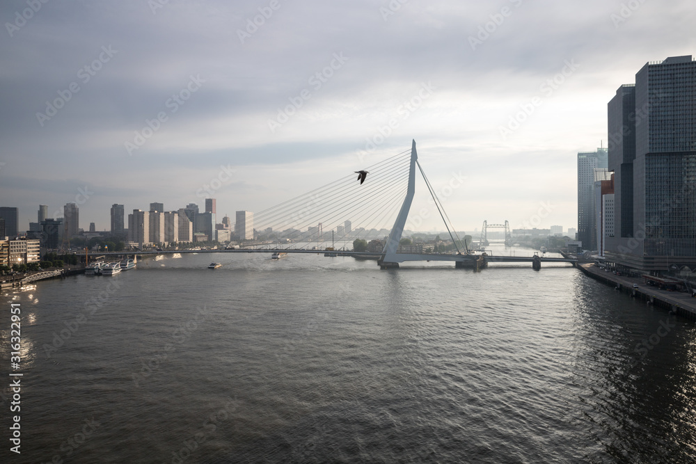 Panorama von Rotterdamm