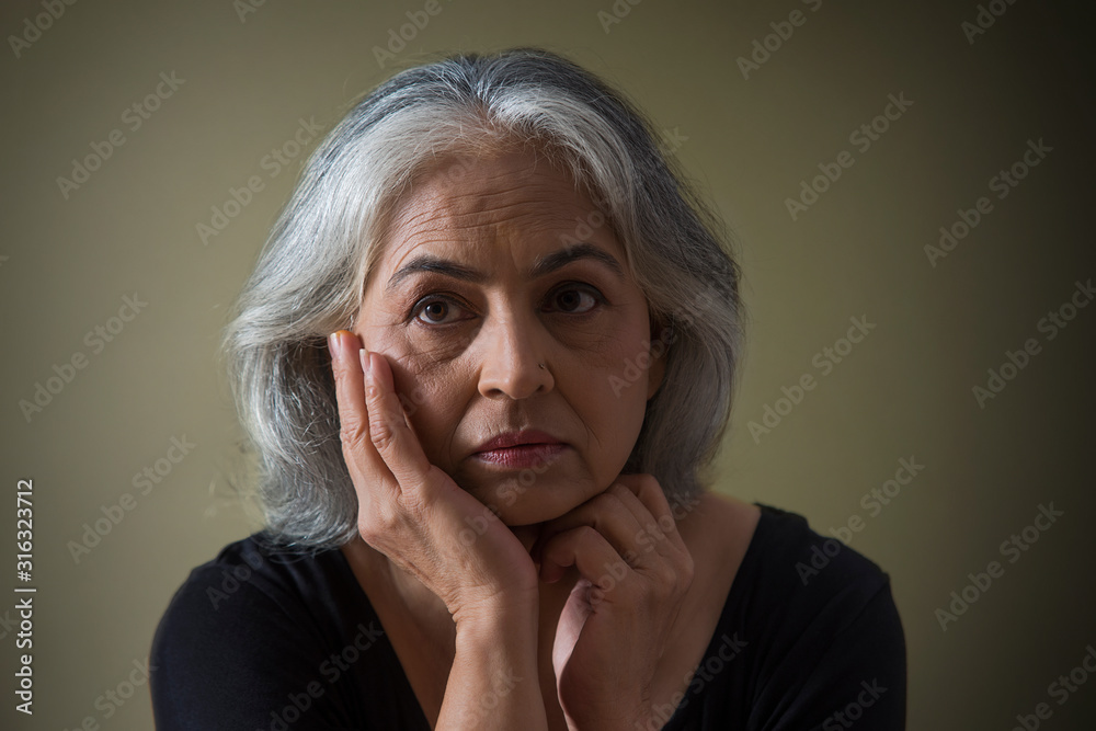 Portrait of a grandmother. (Senior) Portrait of a grandmother. (Senior)