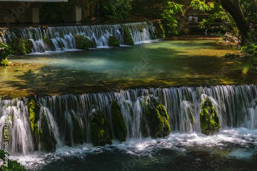Waterfalls at Kria  Herkyna river  Livadeia