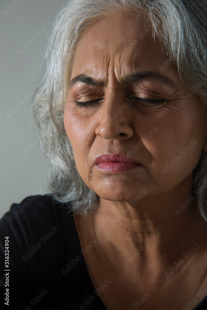 Portrait of a grandmother. (Senior) Portrait of a grandmother. (Senior)