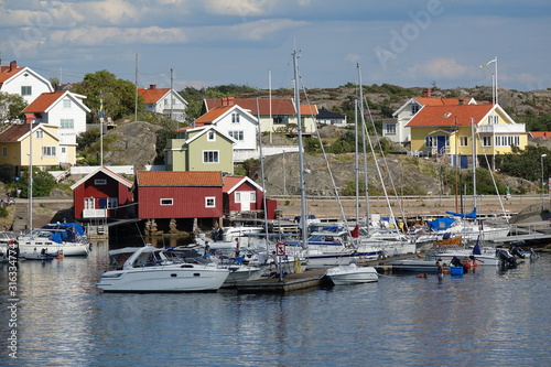 Haelleviksstrand auf der Insel Orust in Schweden