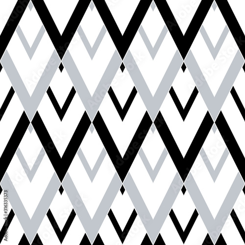 seamless pattern with black bands