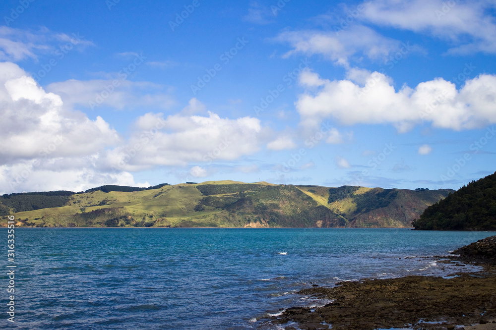 Huia coastline, New Zealand