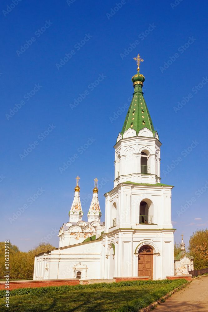 Religious architecture. Russia, Ryazan city. Ancient Orthodox Church of the Holy Spirit