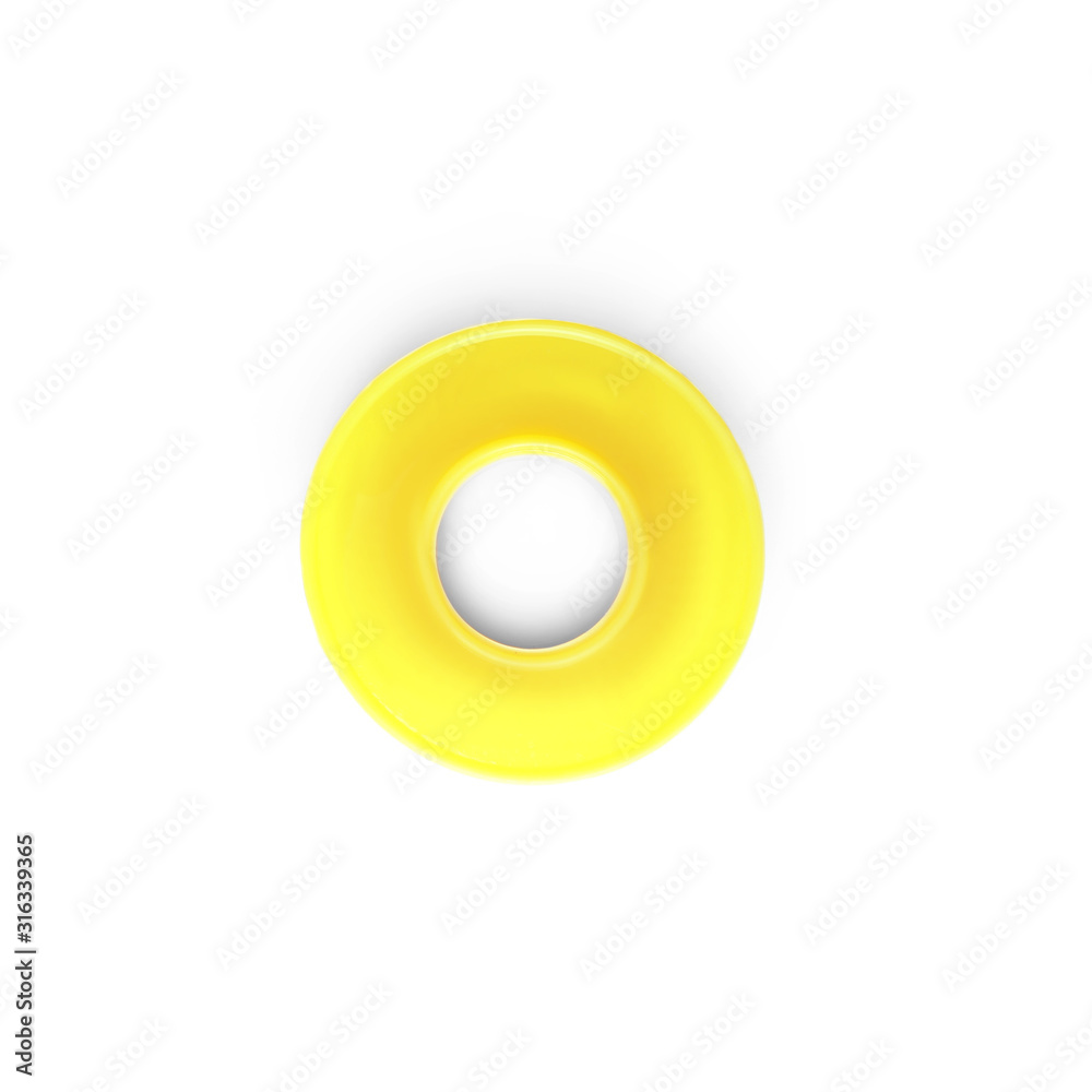 Medical sticking plaster roll isolated on white. First aid item Medical sticking plaster roll isolated on white. First aid item