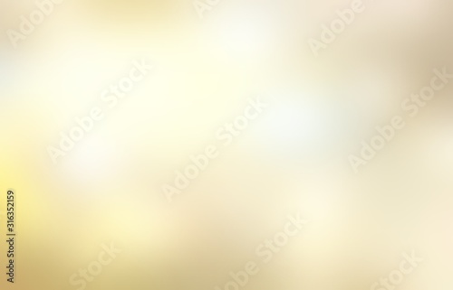 Blur beige pearl flare texture. Empty background. Shiny defocus formless pattern. Abstract elegant illustration. 