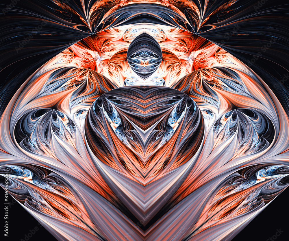 Fototapeta premium Computer generated fractal artwork