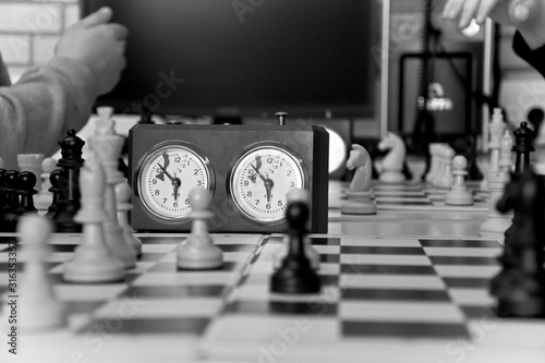 Chess clock game time