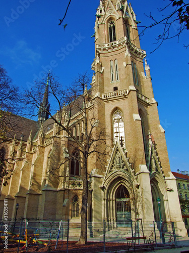 The catholic parish church st. Othmar unter den Weissgerbern or Pfarrkirche St. Othmar unter den Weißgerbern, Wien - Vienna, Austria photo