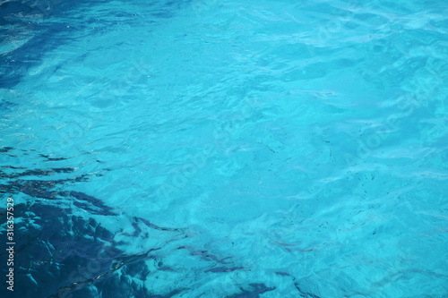 Turquoise sea water, Ionian sea