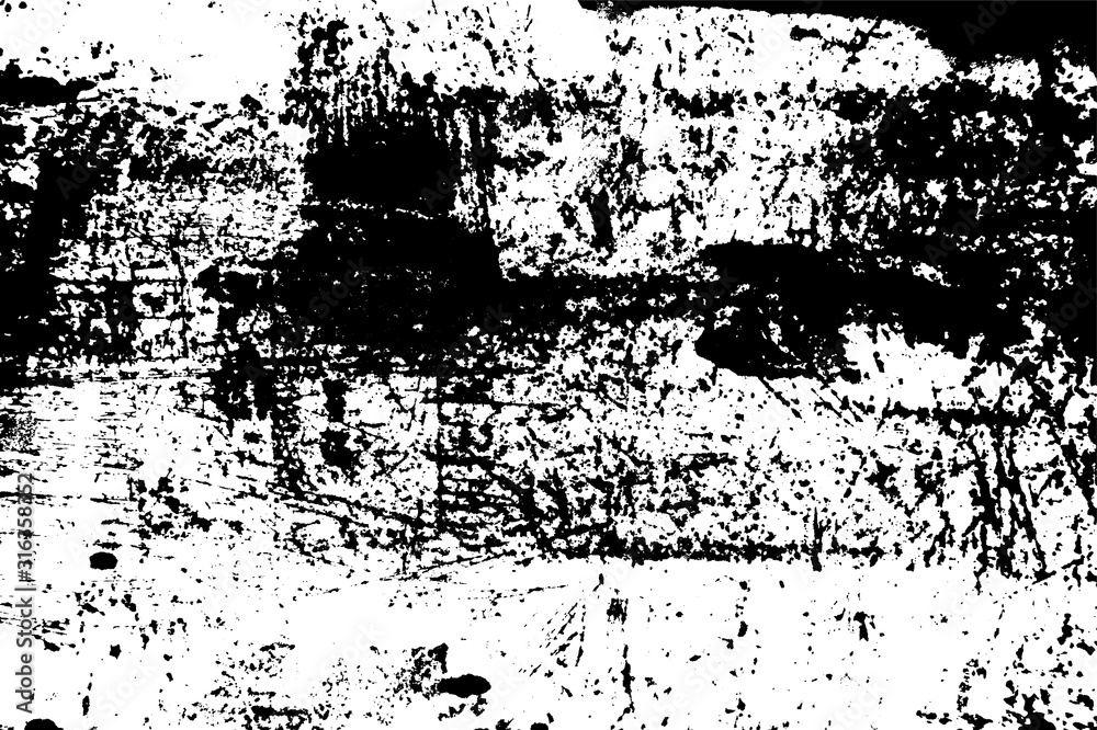 Fototapeta premium Grunge textures set. Distressed Effect. Grunge Background. Vector textured effect. Vector illustration. 
