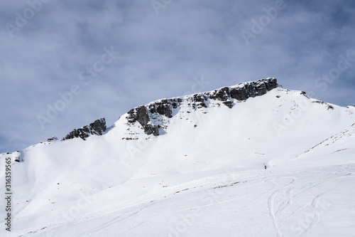 Winter Landscape Of A Ski Resort In The Alps © Andrey Popov
