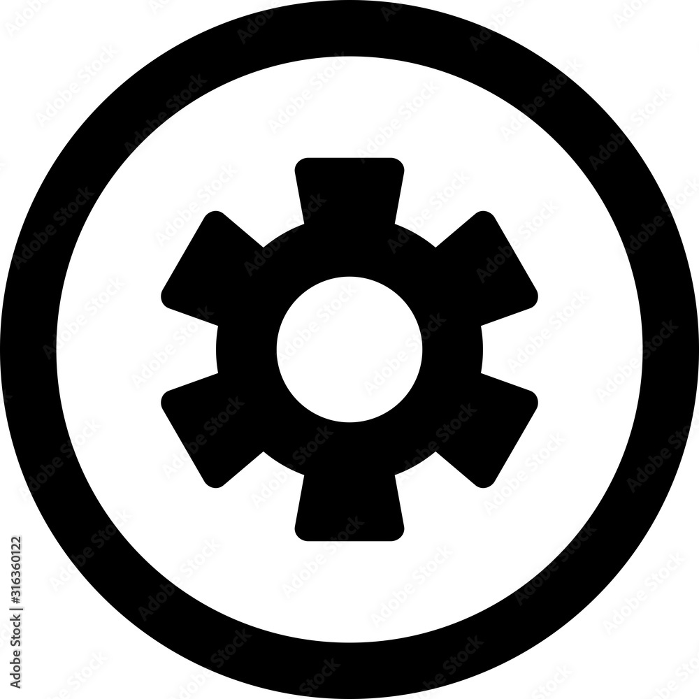 Configure icon isolated on background Configure icon isolated on background