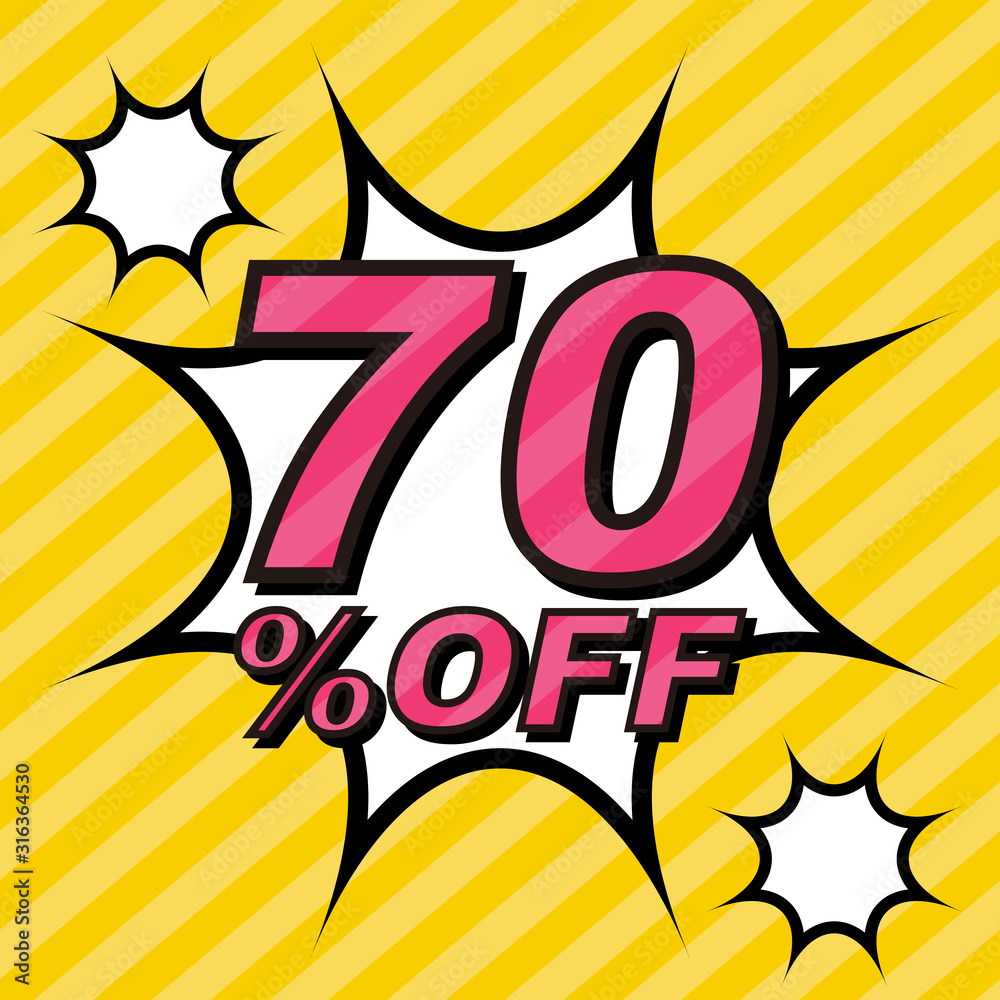 Sale70 Off アメコミ風pop チラシ素材 Vector De Stock Adobe Stock