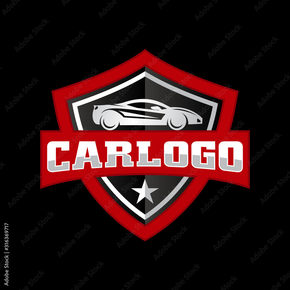 Fototapeta Car Automotive Logo Vector Illustration