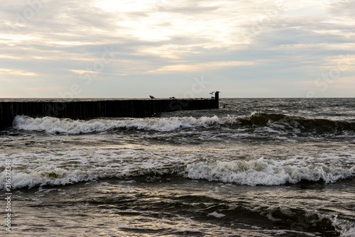 Waves in Ustronie Morskie