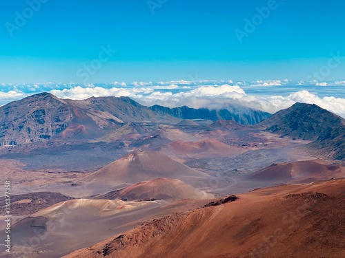 view of mountains