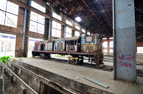 old locomotives of the antioquia railway