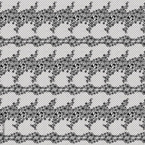 Beautiful lace knitting made into a seamless pattern