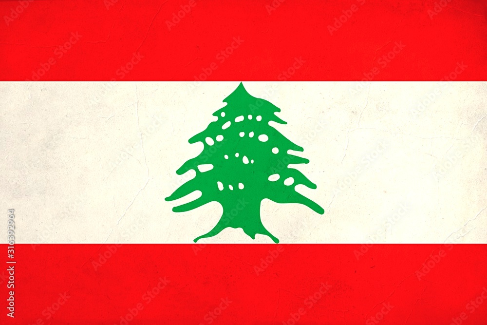 Grunge Flag of Lebanon, Lebanon flag pattern on the concrete wall, flag of Lebanon banner on scratched vintage texture, retro effect , Background for design in country flag Grunge Flag of Lebanon, Lebanon flag pattern on the concrete wall, flag of Lebanon banner on scratched vintage texture, retro effect , Background for design in country flag