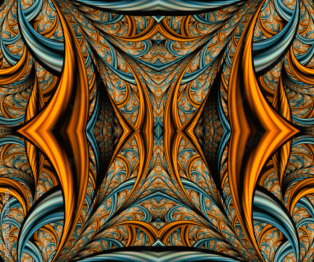 Computer generated fractal artwork Computer generated fractal artwork