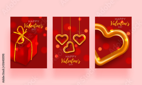 Love story set banner. Festive romantic background. Love poster special concept. Promotion brochure to Valentines day.