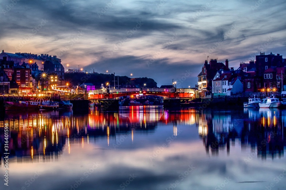 Whitby by night 