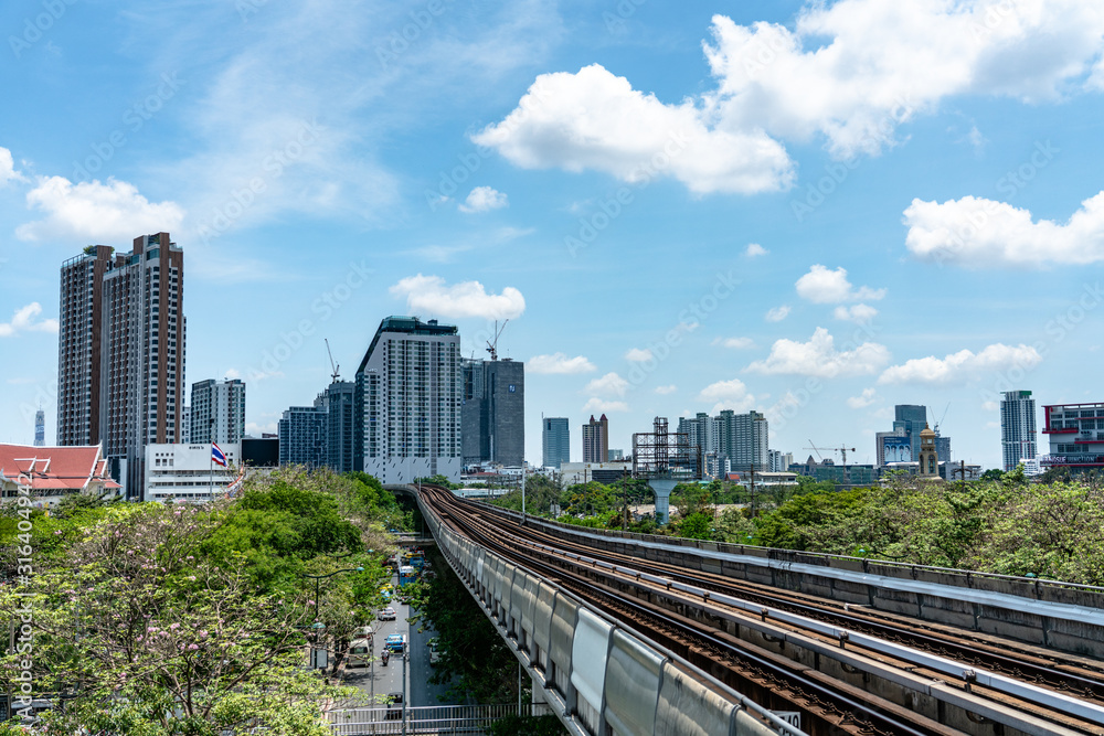 Bangkok city view