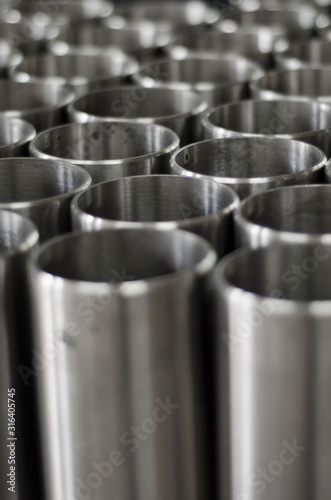  set of aluminum tubes for industry