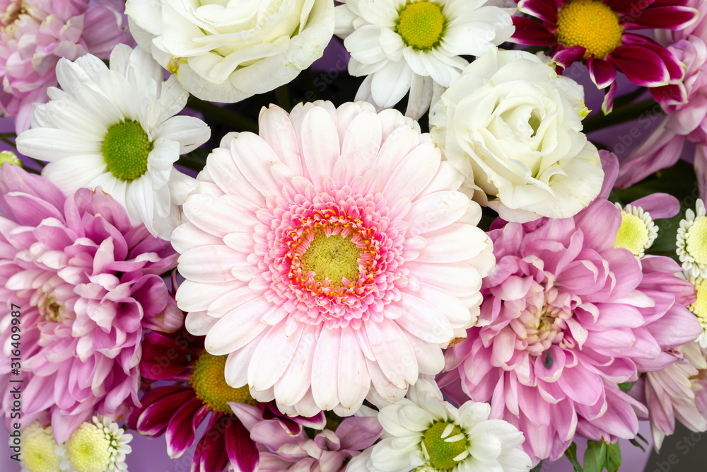 bouquet of flowers close-up bouquet of flowers close-up