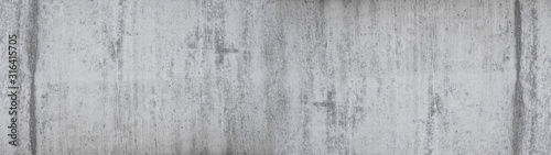 Grey stone concrete texture background anthracite panorama banner long 