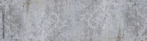 Grey stone concrete texture background anthracite panorama banner long © Corri Seizinger