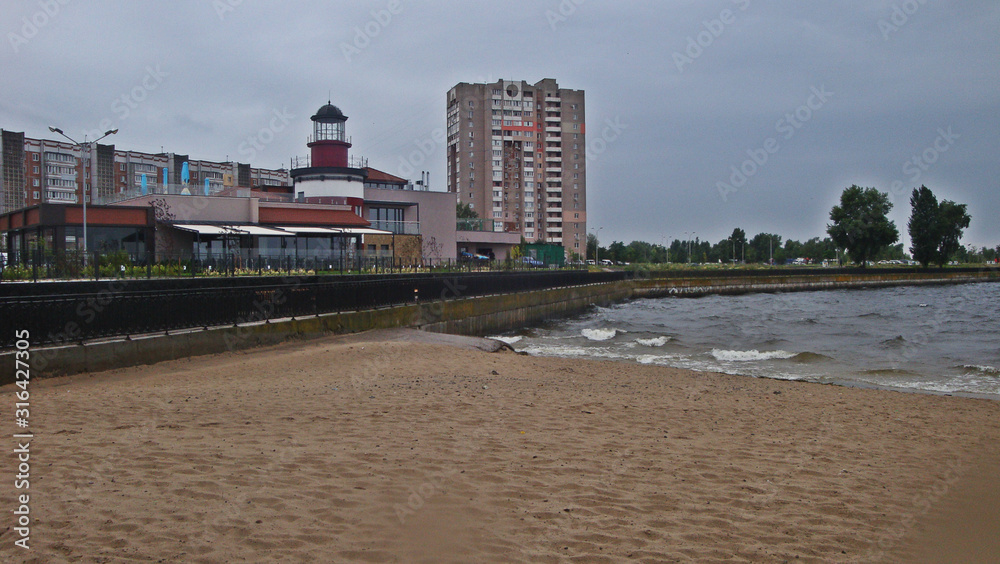 view of the city