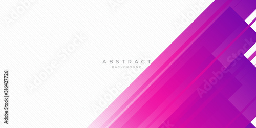 Modern pink purple abstract background with lines and square shape gradation color. Suit for presentation design and much more.