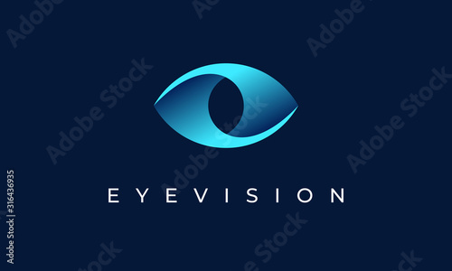 Eye Vision Logo Design Icon Symbol