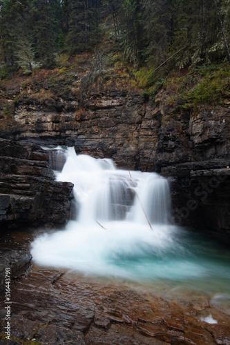 waterfall in forest